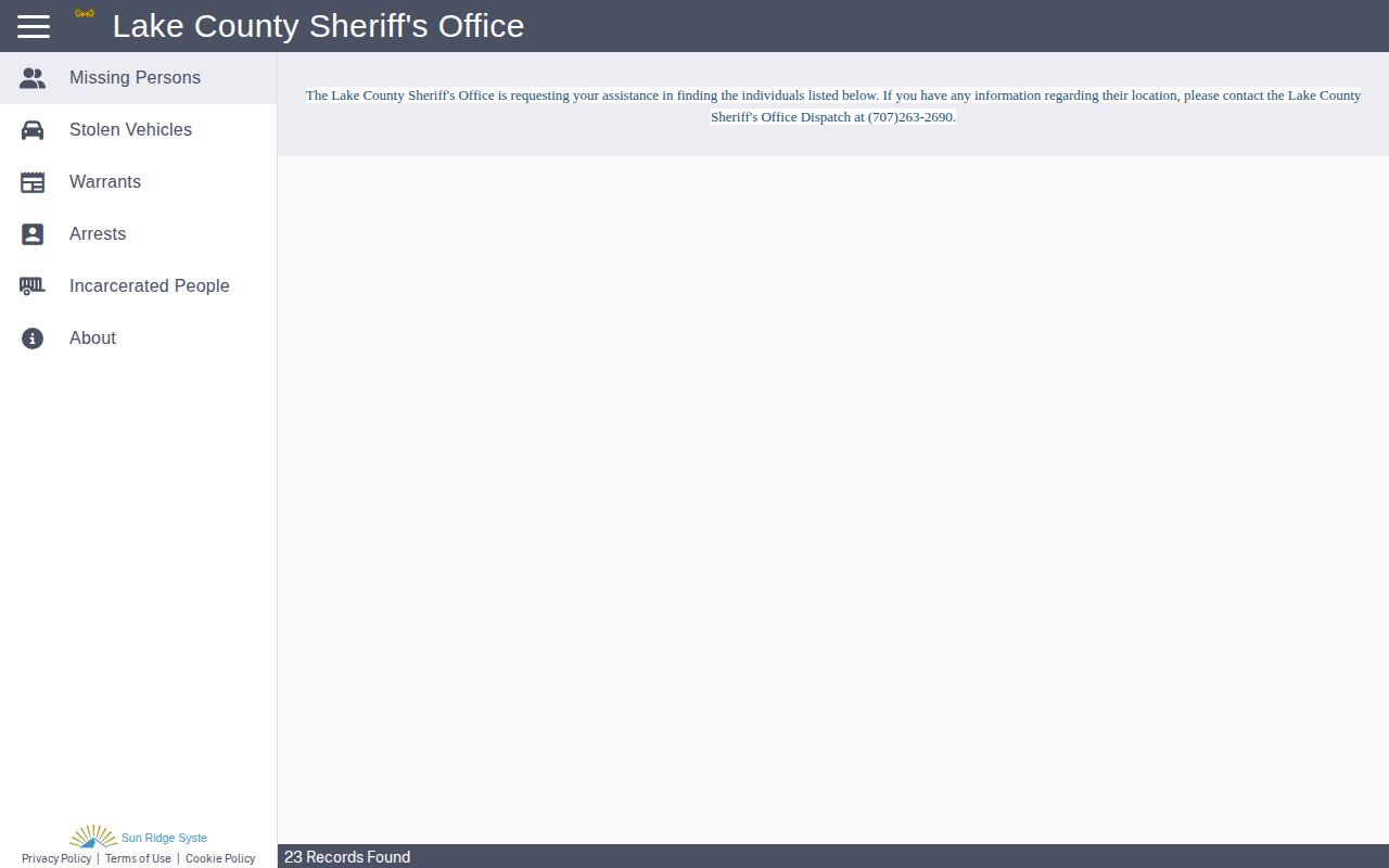 Lake County Citizen RIMS busted arrest and custody search