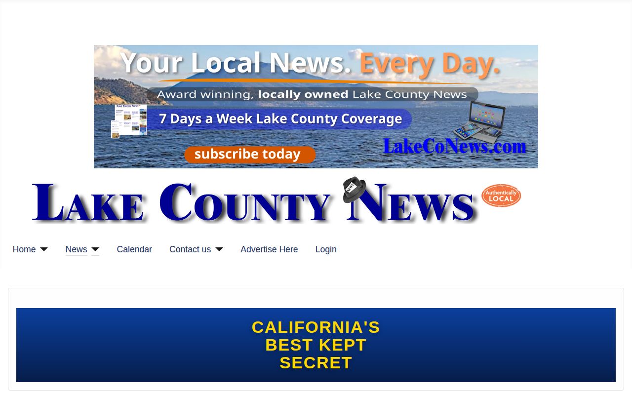 Lake County News local police logs section